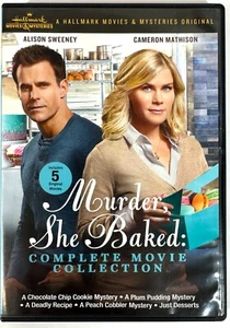 Murder She Baked Complete Movie Collection DVD Hallmark Crime Mystery Sweeny - Picture 1 of 4