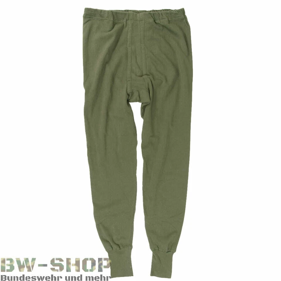 MILITÄR BUNDESWEHR UNTERHOSE MIT PLÜSCHFUTTER NEU BW HOSE WINTER OLIV GEFÜTTERT S-3XL