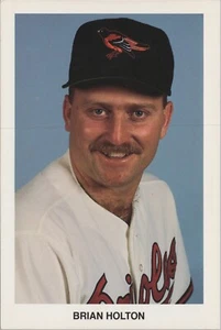Postal de béisbol Brian Holton Baltimore Orioles Maryland 13459a - Imagen 1 de 7