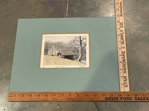 Vintage Original “Grist Mill” by Carol Collette Signed Artist Print 23/100 - Picture 1 of 8