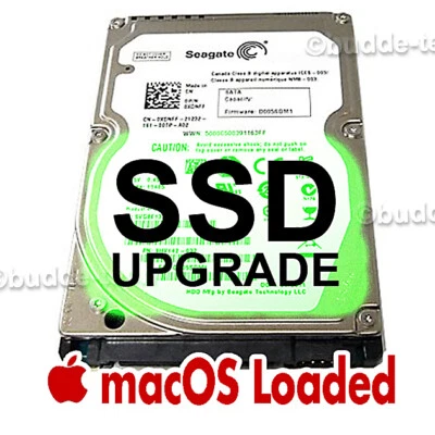 256GB SSD Upgrade Apple Macbook Pro 2.5" 2012 a1278 a1347 Catalina 10.15 solid - Image 1 of 4