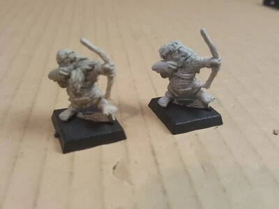 1987 Warhammer Games Workshop Citadel Norse Dwarf Archers Lot of 2 Preowned - Image 1 of 4