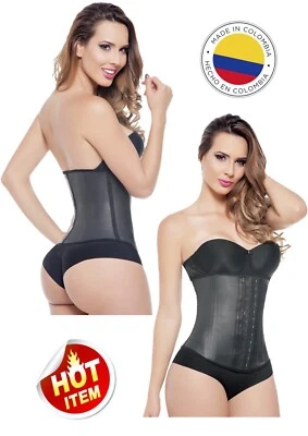 Waist Trainer Faja Colombiana Latex Abdomen Abs Reducer Reductora Post Partum - Image 1 of 2