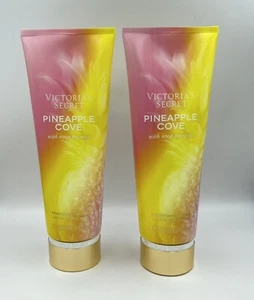 Victoria's Secret Pineapple Cove Fragrance Lotion 8 fl oz 2 Pc New - Picture 1 of 1