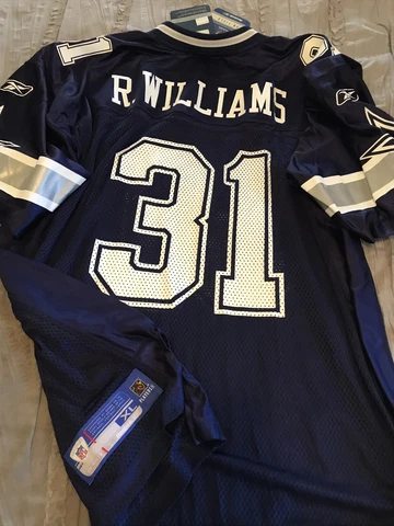 ROY WILLIAMS Dallas COWBOYS Football REEBOK Replica XL Jersey VINTAGE New NFL Cover