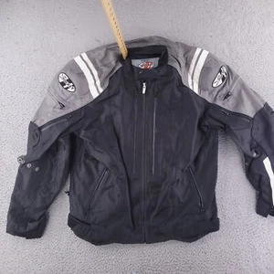 Joe Rocket Jacket Mens Medium- Large Padded Armored Missing inner liner Black - Bild 1 von 17