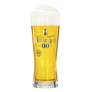 Bitburger 0,0% Bierglas Set – 6 x 0,3 l | Alkoholfreie Biergläser Gastro- & Bar - Bild 1 von 1