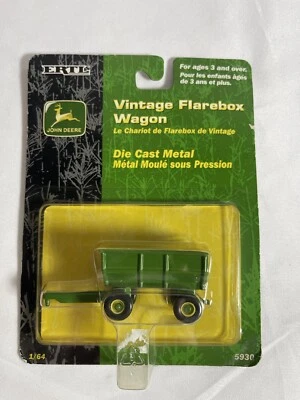 Ertl John Deere Vintage Flarebox Wagon Die Cast Metal Toy 2002 NEW - Image 1 of 4