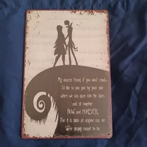 8"X12" Metal Sign Wall Art Home Decor Kitchen Inside/Outside My Dearest Friend - Picture 1 of 1