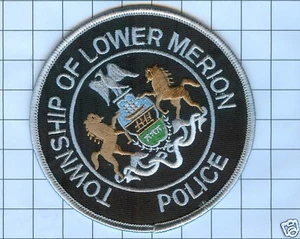 POLICE PATCH - TOWNSHIP OF LOWER MERION, PENNSYLVANIA POLICE PATCH - Picture 1 of 1
