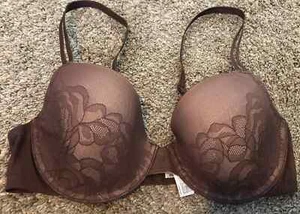 Wacoal 853225 Stark Beauty Contour braun Bügel BH 32DDD leicht gefüttert Neu ohne Etikett - Bild 1 von 3