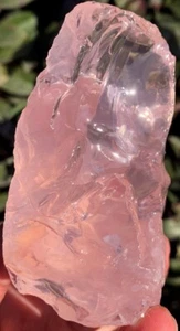 231.2g TOP!!! Natural Gemstone Rose Quartz Ice Transparent Collectables ie1965 - Imagen 1 de 14