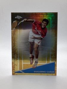 TOPPS TENNIS CHROME 2021 GUILLERMO CANAS PARALLEL CLAY COURT