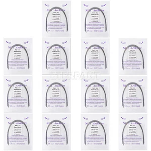5XETERFANT Dental Orthodontic Arch Wire Super Elastic Niti Ovoid Rectangular - Picture 1 of 34
