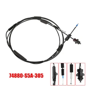 New Rear Trunk Lid Release Cable For 01-05 Honda Civic 1.3L 1.7L 74880-S5A-305 - Bild 1 von 7