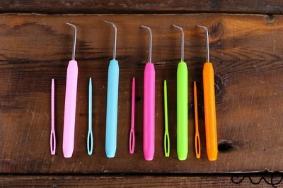 Knitting Loom Hook & Yarn Needle For Knifty Knitter Knitting Loom Spare Tool VAT