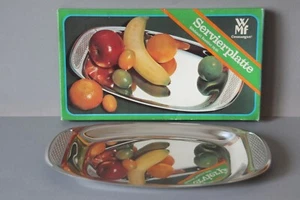 WMF Cromargan Servierplatte Platte 32 x 18 cm Edelstahl 18/10 in OVP - Picture 1 of 3