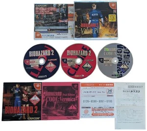 Dreamcast - Biohazard 2 Value Pack + Trial CODE VERONICA - SEGA (JAPAN) Resid... - Imagen 1 de 2