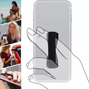 7 Colours Universal Finger Grip Selfie Strap Sling For Cell Phone Holder L2D2 - Picture 1 of 14