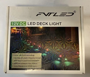 8Pcs LED Deck Step Stair Light, Red Bronze, Outdoor Landscape Low Voltage Kit - Picture 1 of 9