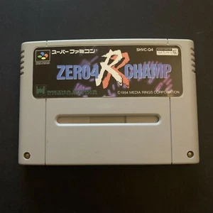 Zero 4 R Champ - Nintendo Super Famicom SNES Japan NTSC-J Car Racing Game - Picture 1 of 2