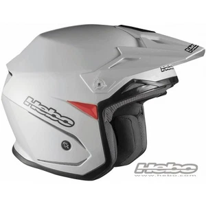 Casco TRIAL Hebo HC1112 bianco tg S - Picture 1 of 1