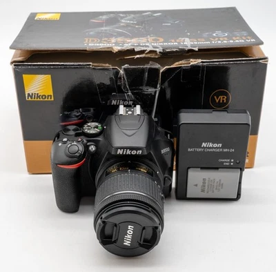 Nikon D3500 24.2MP with 18-55mm VR Lens Kit DSLR Camera *Shutter 3,842* - Image 1 of 4