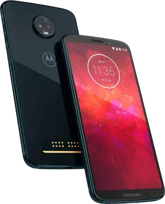 Motorola Moto Z3 Play XT1929 12MP Unlocked 4GB RAM 64GB ROM Original Smartphone - Image 1 of 4