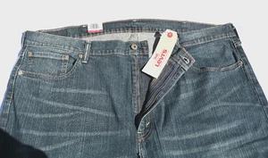 Levi's 559 Relaxed Straight Stretch Fit Jeans 44 x 32 Medium Wash Denim - Picture 1 of 5