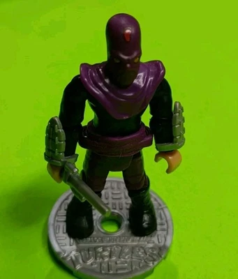 Figura Mega Bloks TMNT Foot Soldier Ninja Turtles Construx Technodrome DPD82 Foto 1 de 4