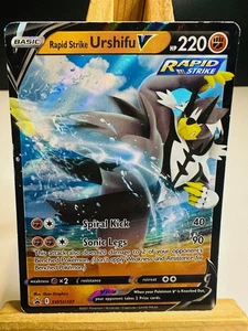 Rapid Strike Urshifu V SWSH 107 Black Star Promo [LP+] [Sword & Shield] (2021) - Picture 1 of 3