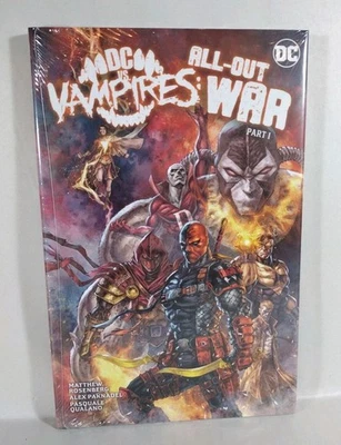DC vs. Vampires: All-Out War Part 1 (2023) DC Comic Tapa Dura Nuevo Sellado  Foto 1 de 4