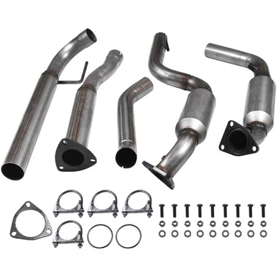 Convertidor catalítico diestro y derecho para GMC Savana 2500/3500 2006 2007 2008 2009 4,8 L/6,0 L Foto 1 de 4