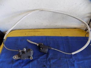1988 Husqvarna TE 510 Front Brembo Caliper Master Cylinder Braided Line - Bild 1 von 11