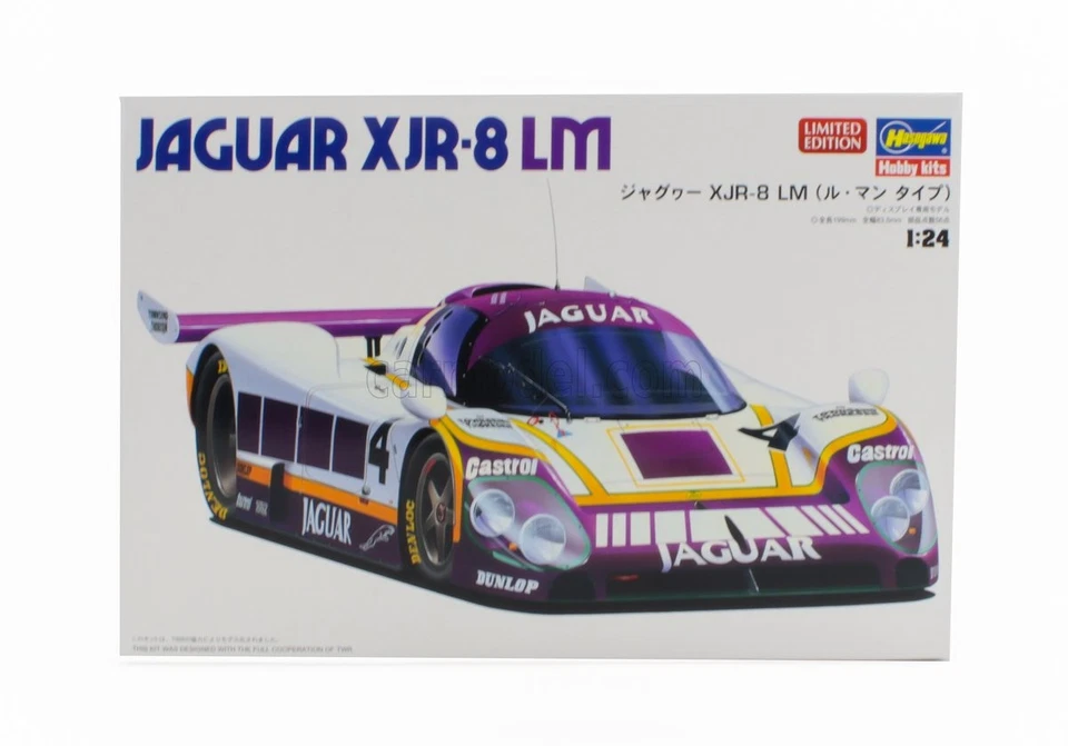1/24 HASEGAWA - JAGUAR - XJR12 TEAM SILK CUT JAGUAR T.W.RACING N 4 24h LE 20729 - Immagine 1 di 1