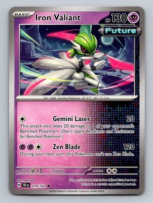 SV05: Temporal Forces #079/162 Iron Valiant - Image 1 of 2