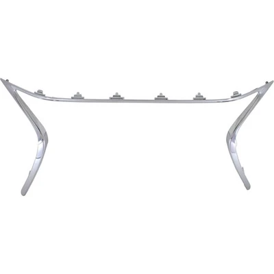 Grille Trim For 2013-2015 Lexus ES350 Chrome Fits on Bumper Grille Center - Image 1 of 4