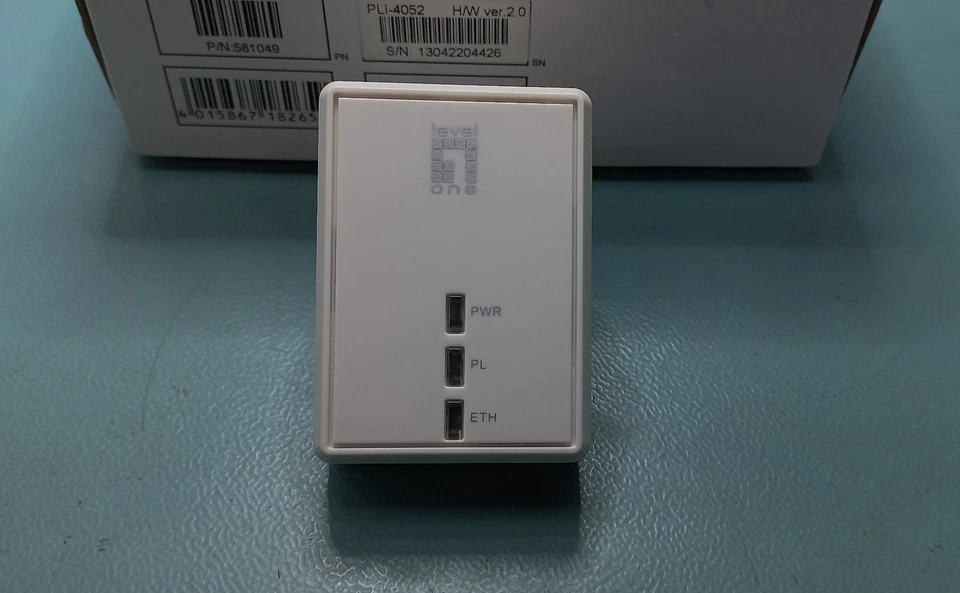 LevelOne PLI-4052 500Mbps Nano Powerline Adapter - Immagine 1 di 2