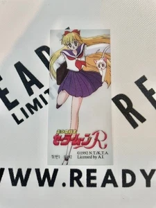 Vintage Sailor Moon Acrylic Transparent Bookmark 1992 Sailor Venus Minako Artemi - Picture 1 of 1