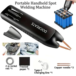 1PCS Portable Handheld Spot Welder, USB Rechargeable Mini Butt Welder DIY Min - Bild 1 von 11
