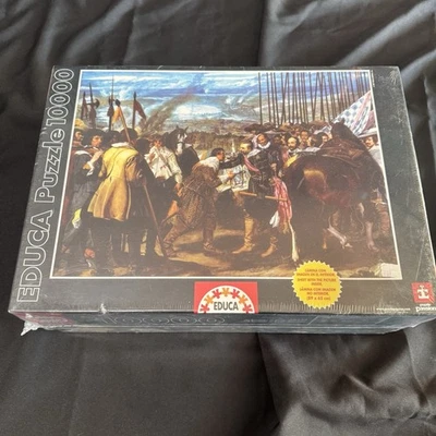 NEW SEALED Educa 10000 Piece Jigsaw Puzzle The Surrender of Breda - Image 1 of 4