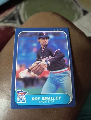 ROY SMALLEY 1986 FLEER #404 FREE SHIPPING - Image 1 of 2