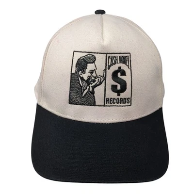 Cash Money Records Snapback 5 面板帽米色均码可调节眼镜蛇 — 第 1/4 张图片