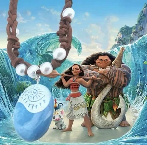 Princess Moana Necklace luminous Pendant Heart of Te Fiti - Picture 1 of 5
