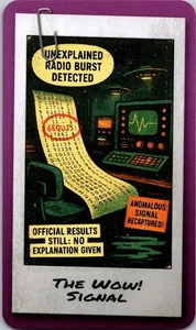 2025 Zendecks Conspiracies & Mysteries art card WOW! SIGNAL Free Ship - Picture 1 of 2