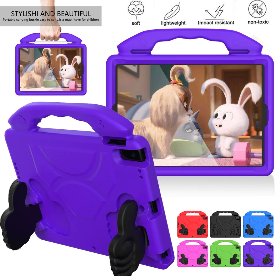 Kids Portable EVA Stand Case Cover For iPad 5th 6th 7th 8th 9th 10th Generation - Image 1 of 4