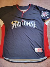 MLB Majestic Authentic 2010 All Star Game National League Baseball Jersey, Sz XL