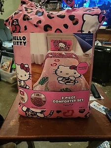 Hello Kitty Full Comforter Authentic From Providencia Reversible NEW - Picture 1 of 8