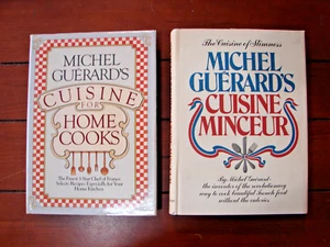 2 HC Michel Guerard Cuisine Minceur & Cuisine For Home COoks - Foto 1 di 3