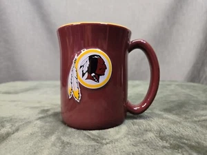 Tasse à café en céramique jaune bordeaux neuve Washington Redskins NFL 15 oz - Photo 1/6